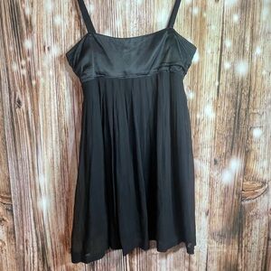 Arden B Silk Formal Sleeveless dress black size 12 Lining Is Polyester